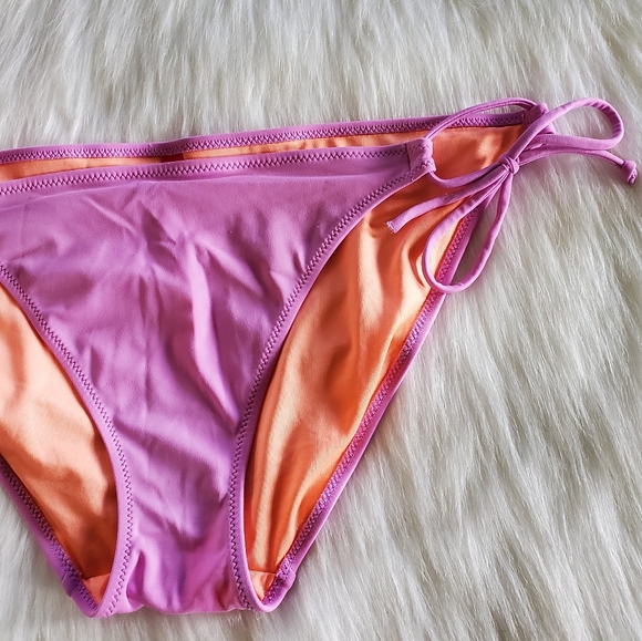 VS pink adjustable side tie bikini bottom - Picture 5 of 15